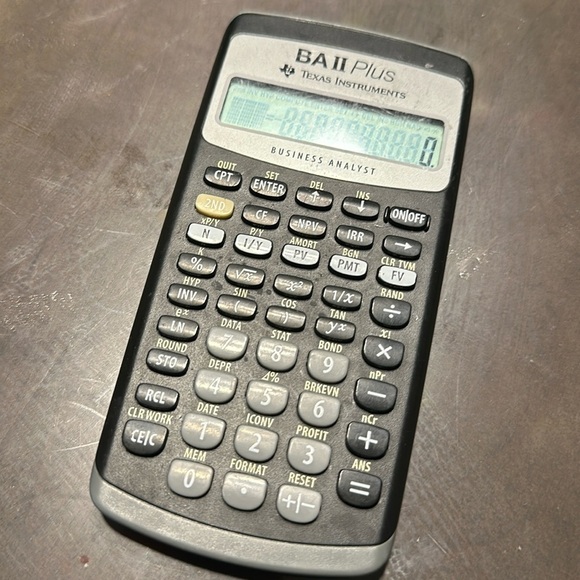 Other - BAII PLUS Calculator